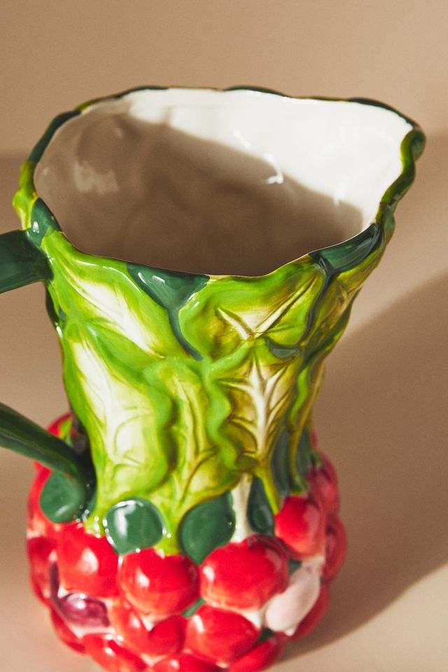 Farmstand Vegetable Radish Pitcher #1