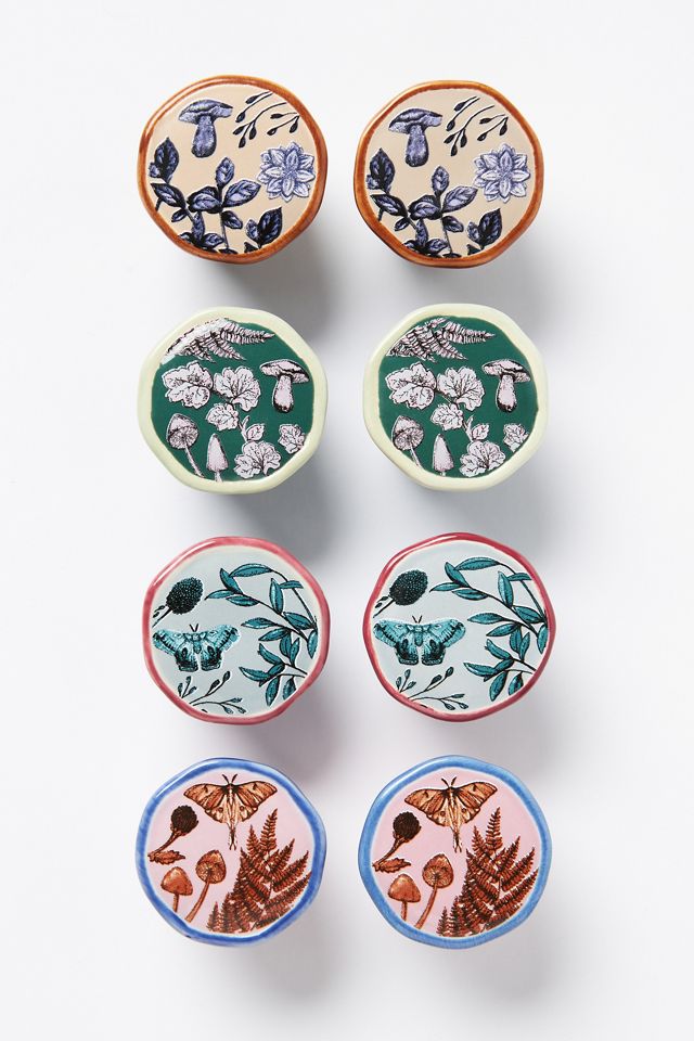 Anthropologie, Other, Anthropologie Ceramic Flower Knob