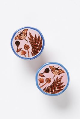 Elin Ceramic Knobs, Set of 2