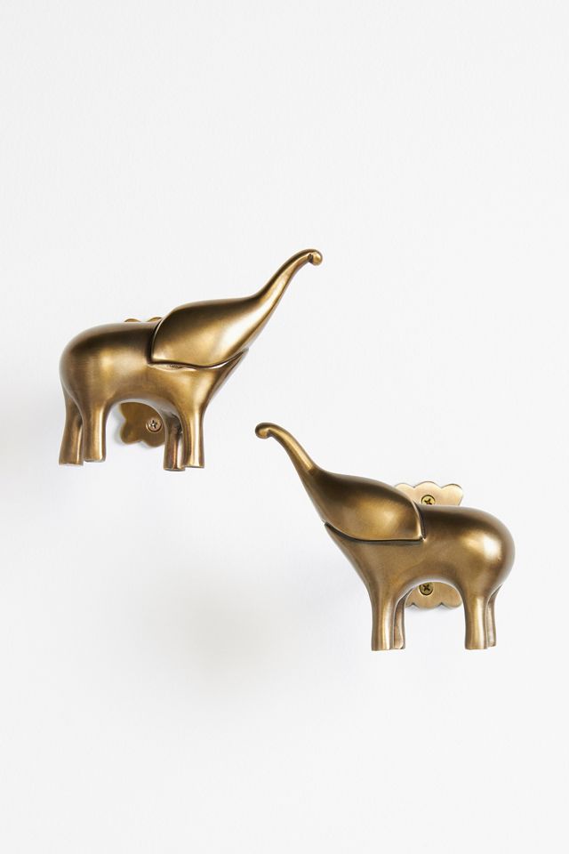 Jai Elephant Curtain Holdback #1