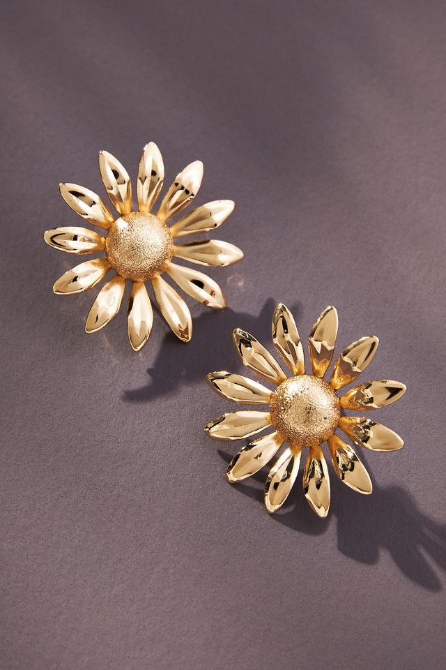 Daisy Post Earrings Anthropologie