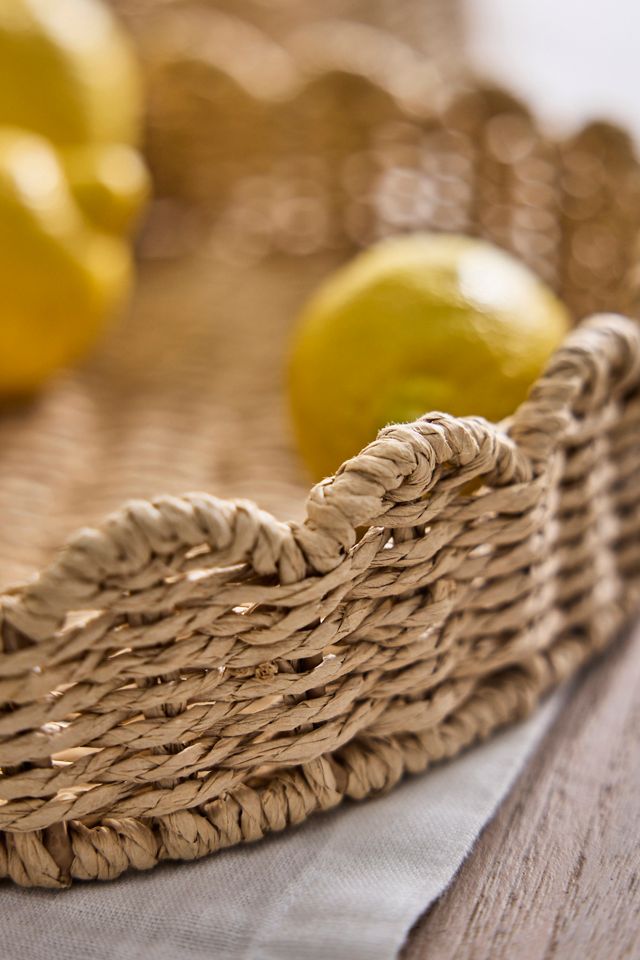 Woven Paper Trays, Set of 2 #1