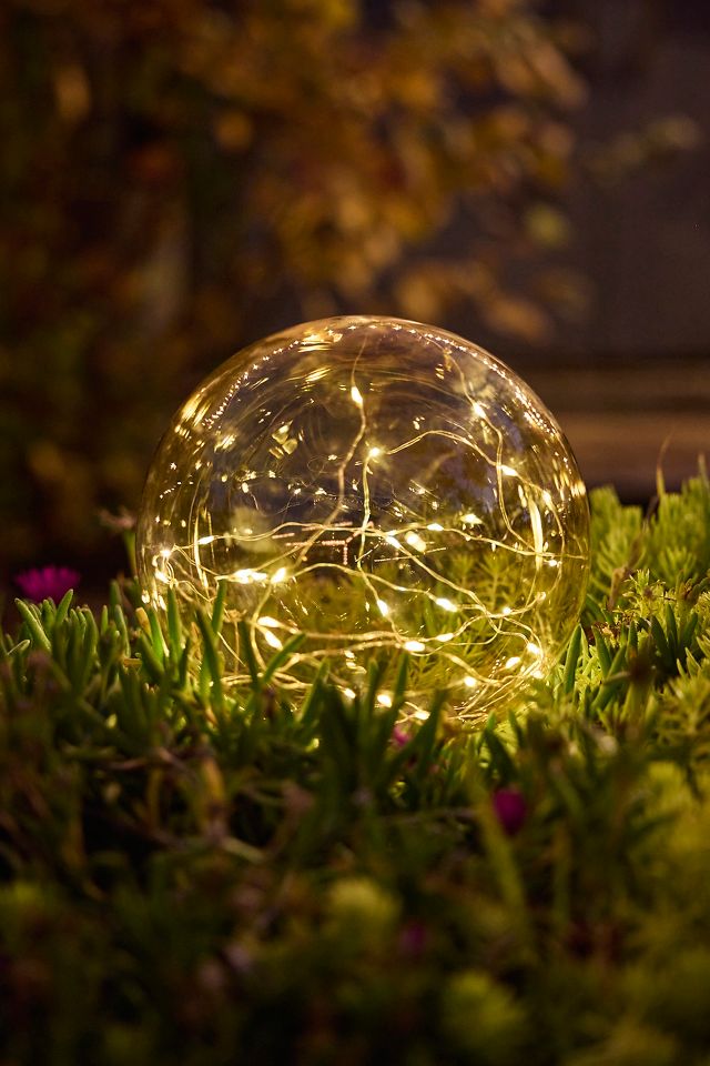 Solar Amber Light Orb | Terrain