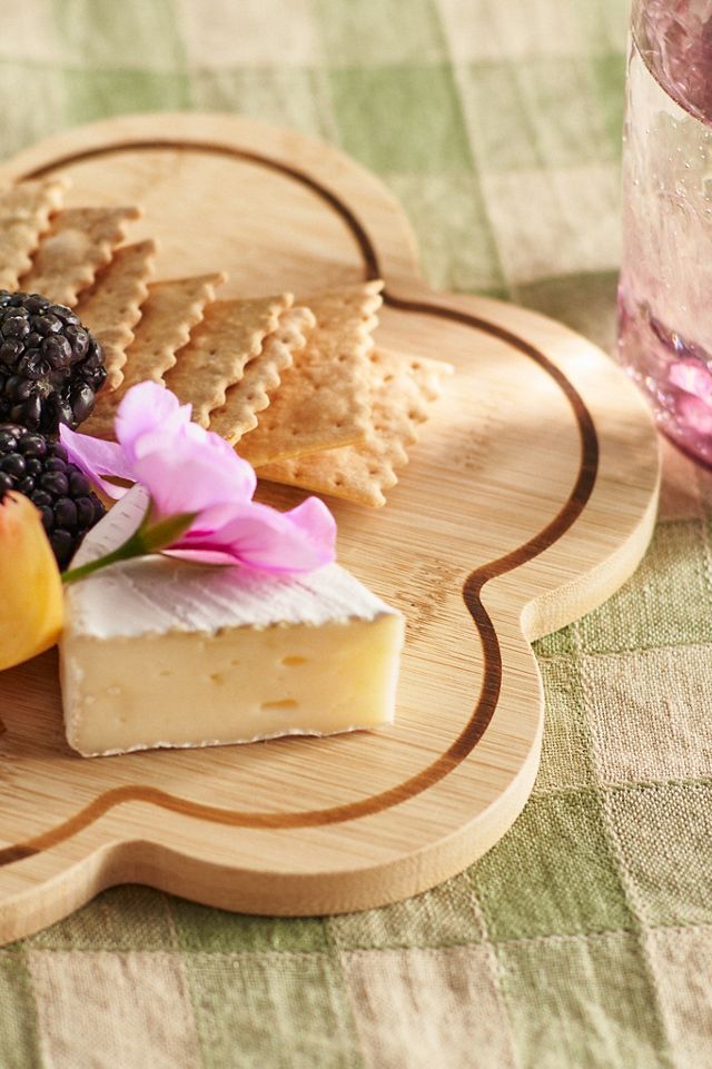 Bamboo Bloom Serving Board #2