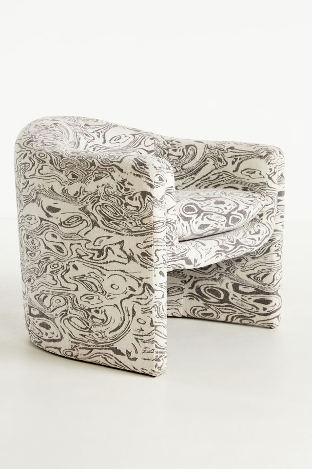 Willow Jacquard Sculptural Chair #3