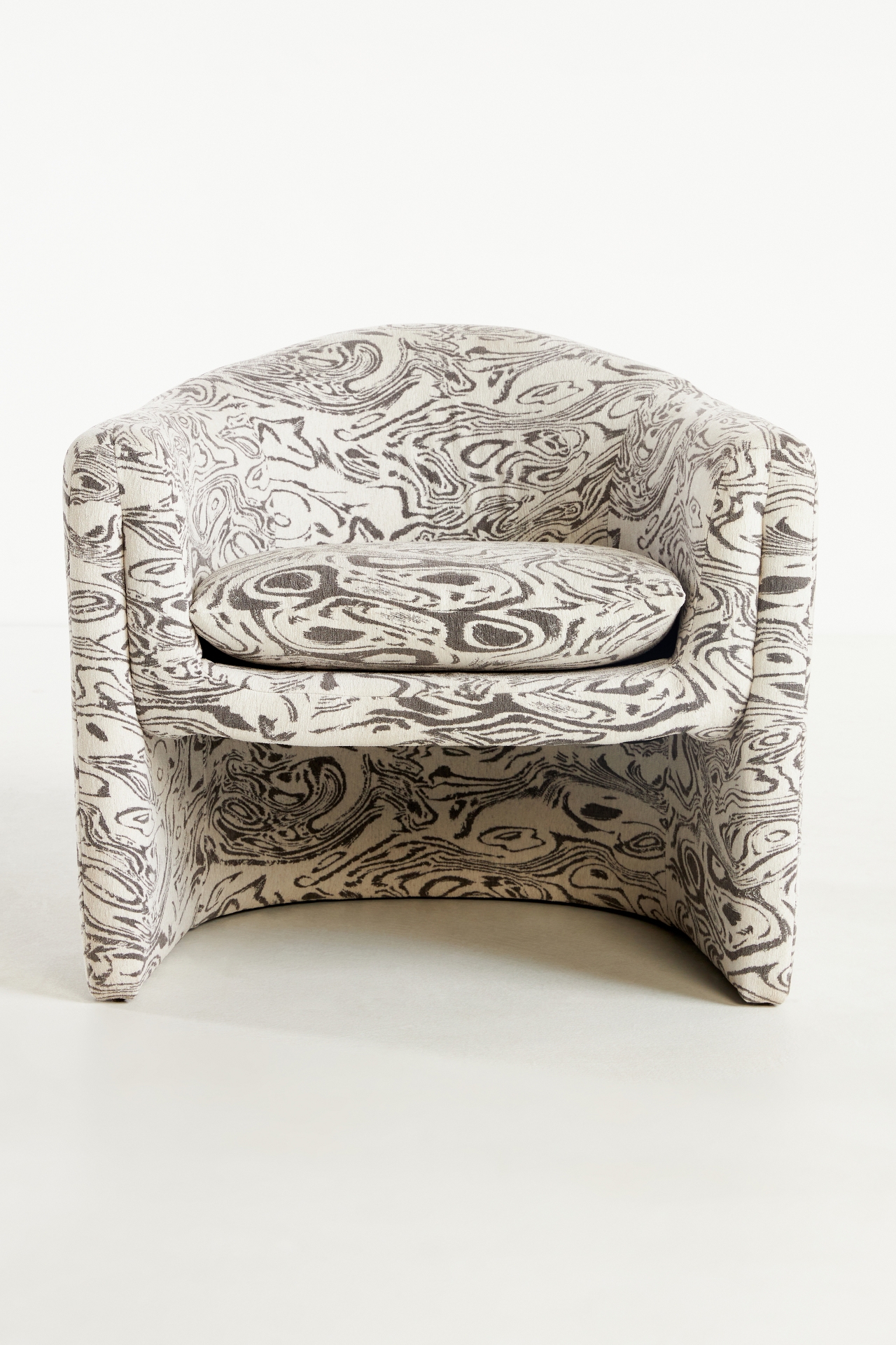 Willow Jacquard Sculptural Chair