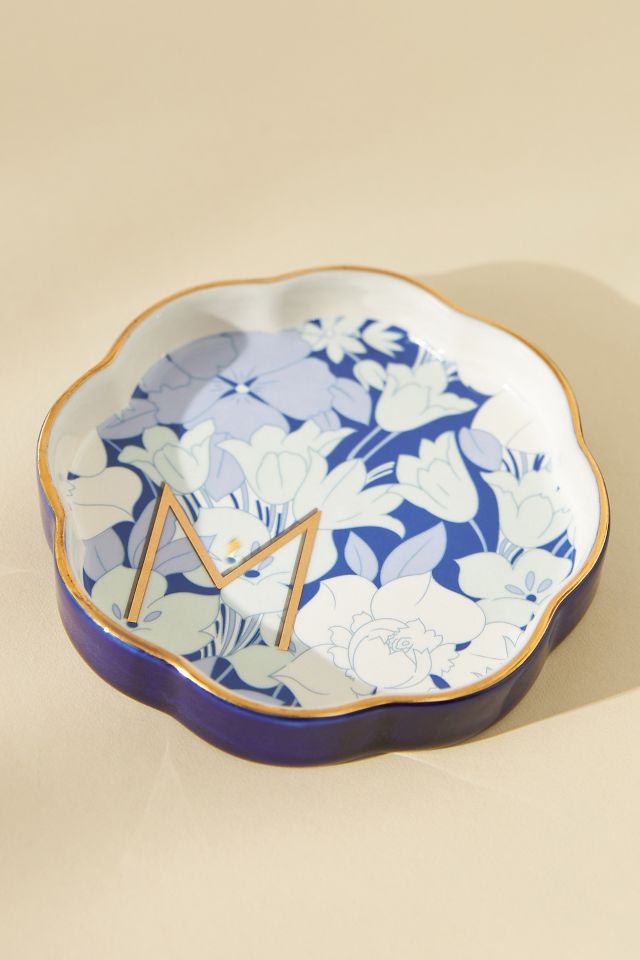 Lyla Monogram Trinket Dish