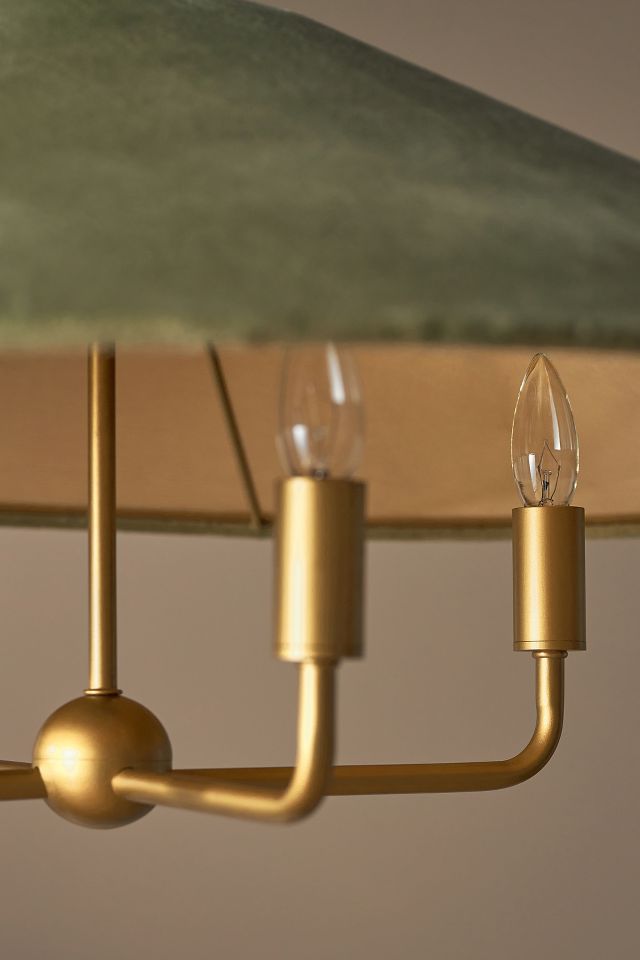 Lulu Velvet Chandelier | AnthroLiving