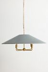 Lulu Velvet Empire Shade Chandelier
