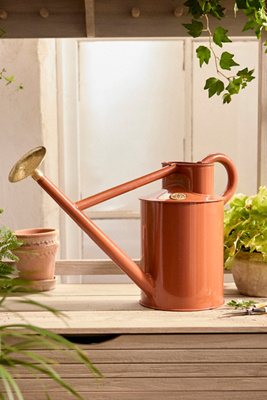 Terrain Haws Traditional Watering Can, 8.8l In Orange