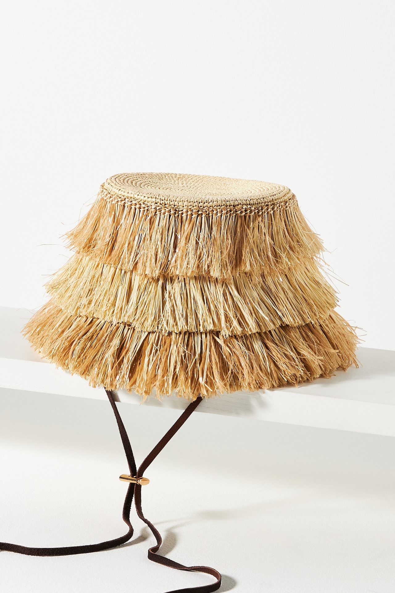 Sensi Studio Frayed Lamp Bucket Hat