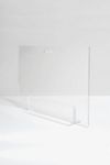 Hiddin Clear Freestanding Pet Gate Panel