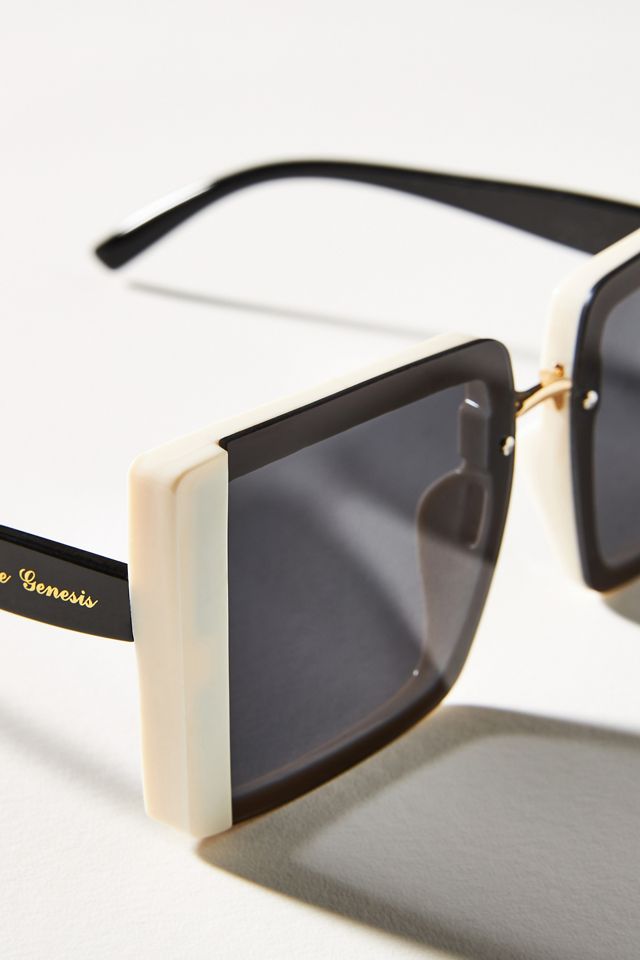 Eyeking Square Colorblock Sunglasses #2