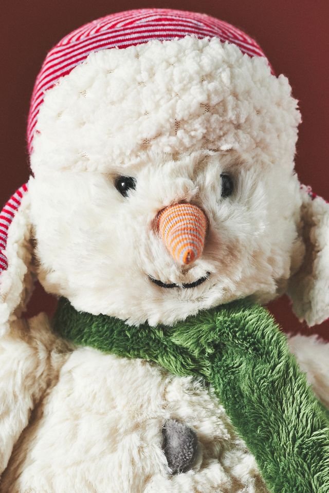 Snowfall Snowman Stuffed Animal #1