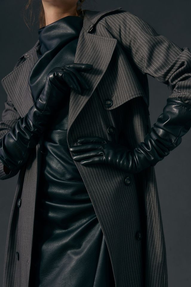 Maeve Faux Leather Texting Opera Gloves #1