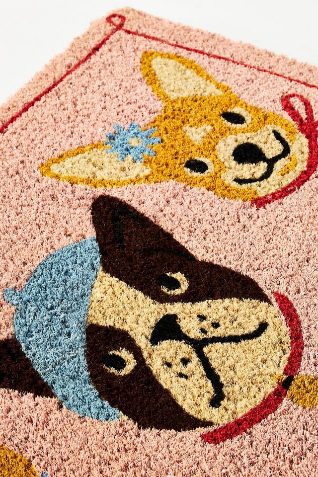 Stylish Dogs Doormat #1