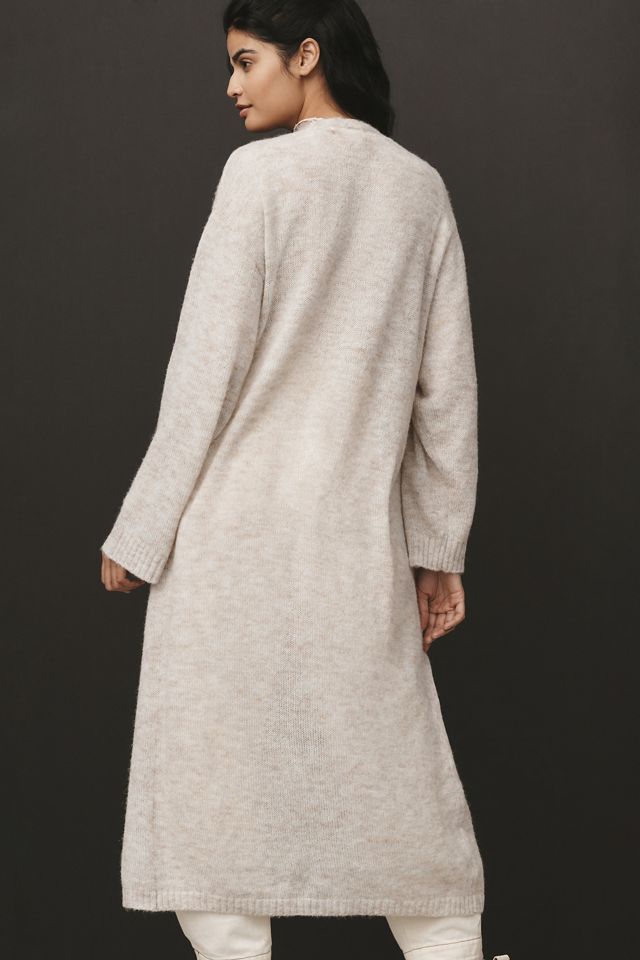By Anthropologie Solid Long Cardigan Sweater #1