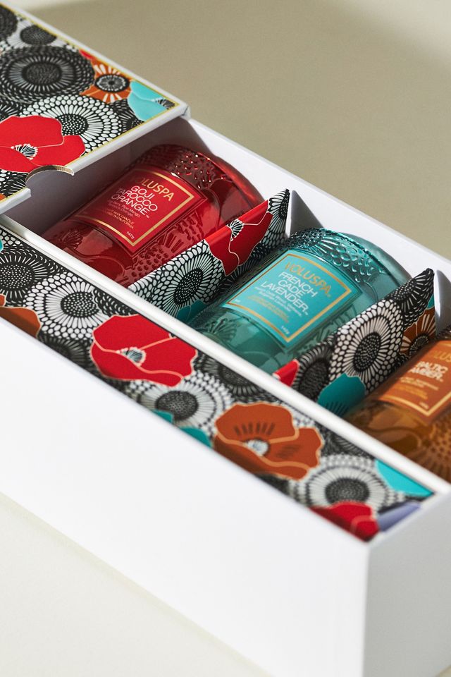 Voluspa 25th Anniversary Candle Trio Gift Set #2