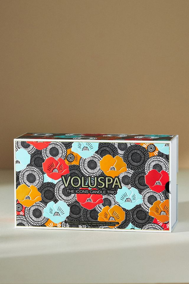 Voluspa 25th Anniversary Candle Trio Gift Set #3
