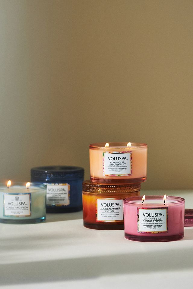 Voluspa Magnolia Grapefruit Maison Jar Candle