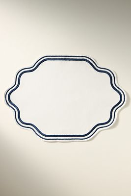 Madeline Embroidered Cotton Placemat