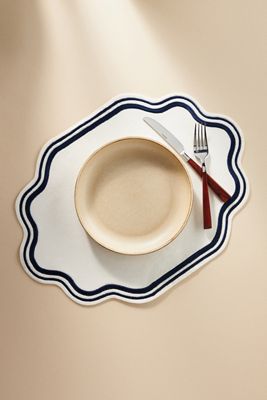 Madeline Embroidered Cotton Placemat