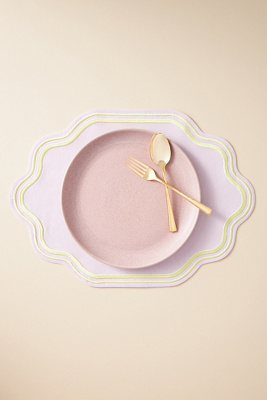 Madeline Embroidered Cotton Placemat