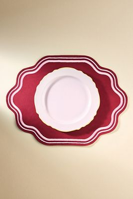 Madeline Embroidered Cotton Placemat