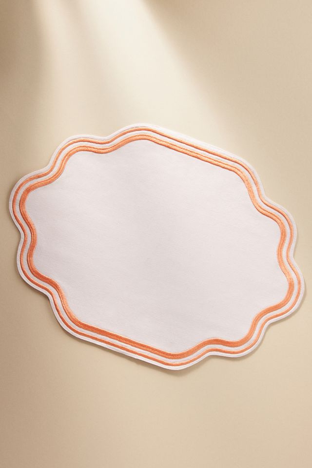 Set de table en coton brodé Madeline #1