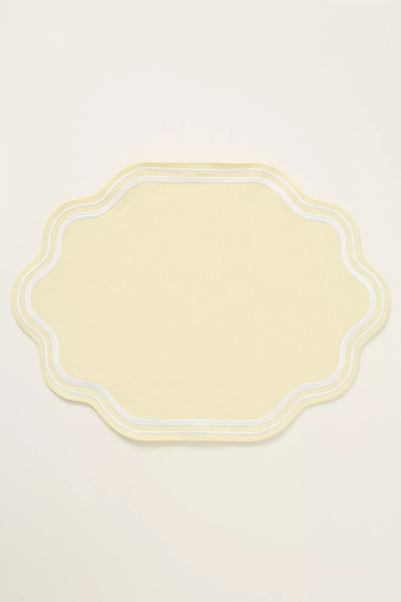 Madeline Embroidered Cotton Placemat - thumbnail 6