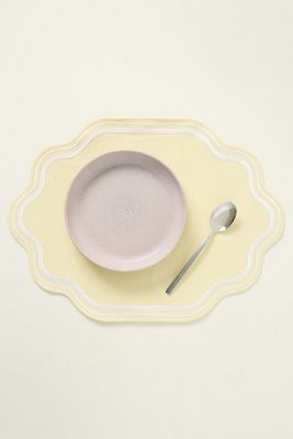 Set de table en coton brodé Madeline