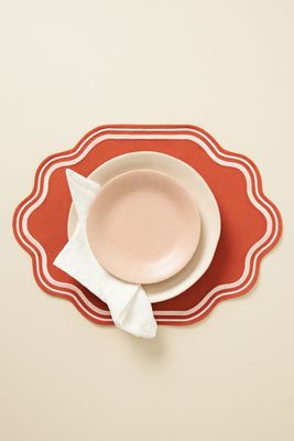 Madeline Embroidered Cotton Placemat