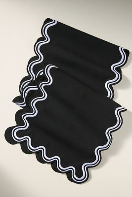 Madeline Embroidered Table Runner