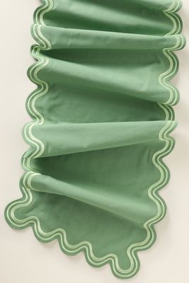 Madeline Embroidered Table Runner