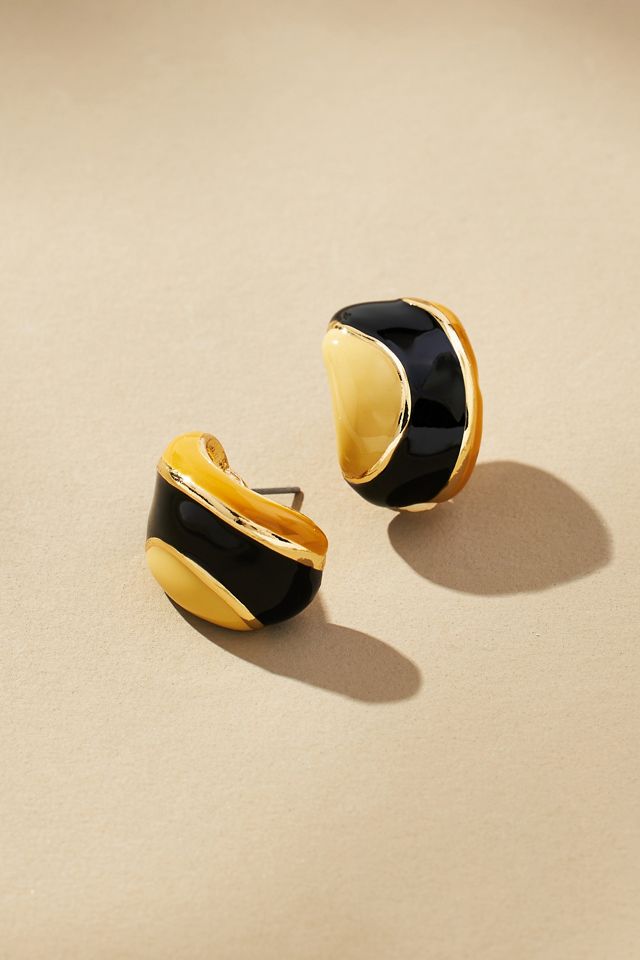 Multicolor Huggie Earrings Anthropologie