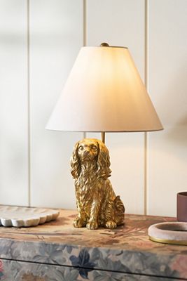 The Icon Table Lamp: Dog Edition