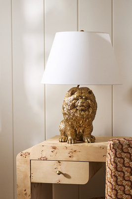 Anthropologie The Icon Table Lamp: Dog Edition