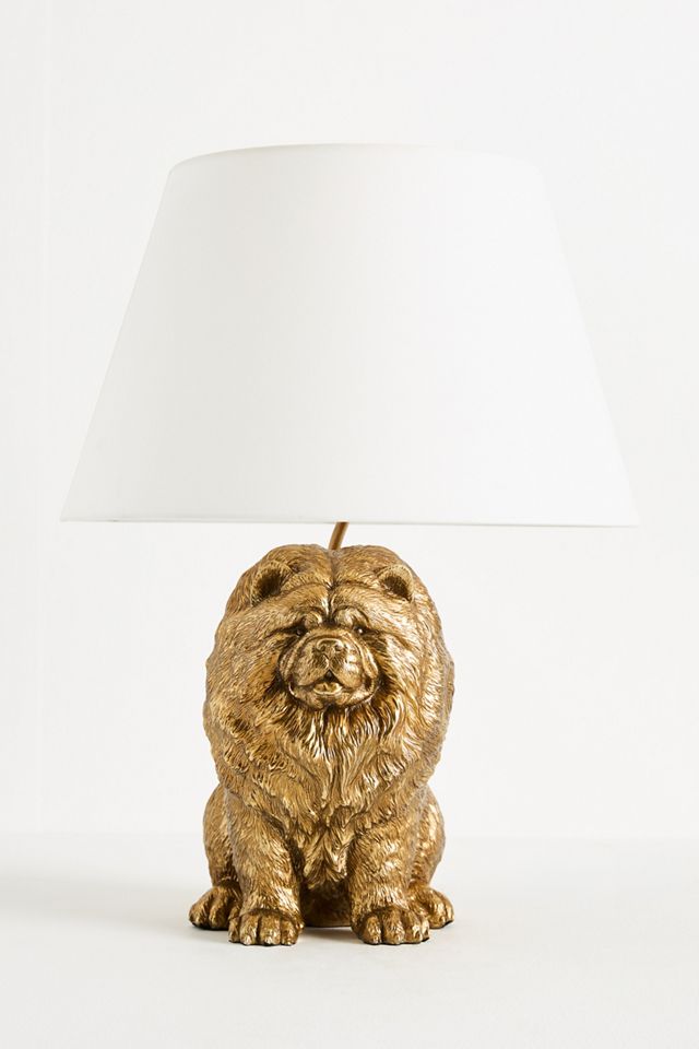 【Anthropologie】Dogシルエット テーブルランプ コーギー The Icon Table Lamp: Dog Edition | Anthropologie