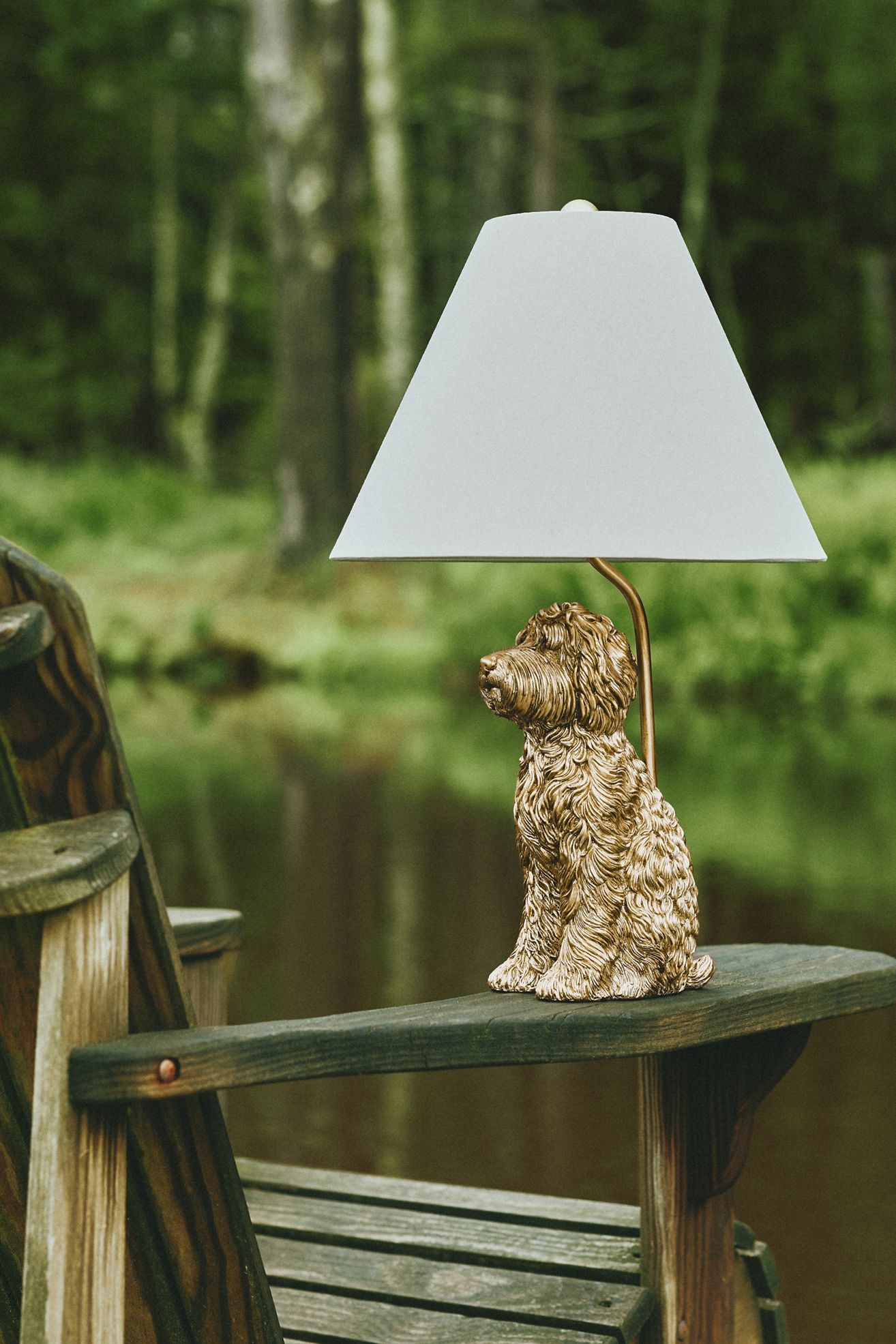 The Icon Table Lamp: Dog Edition - Doodle, Standard, One Size