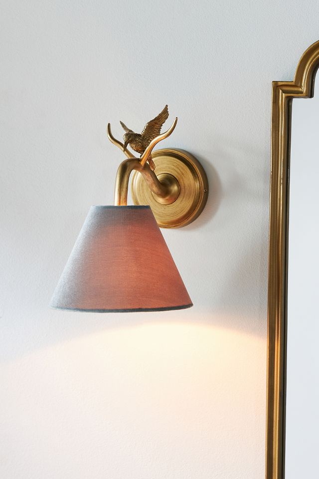 Hummingbird Sconce - Elegant Wall Lighting Decor