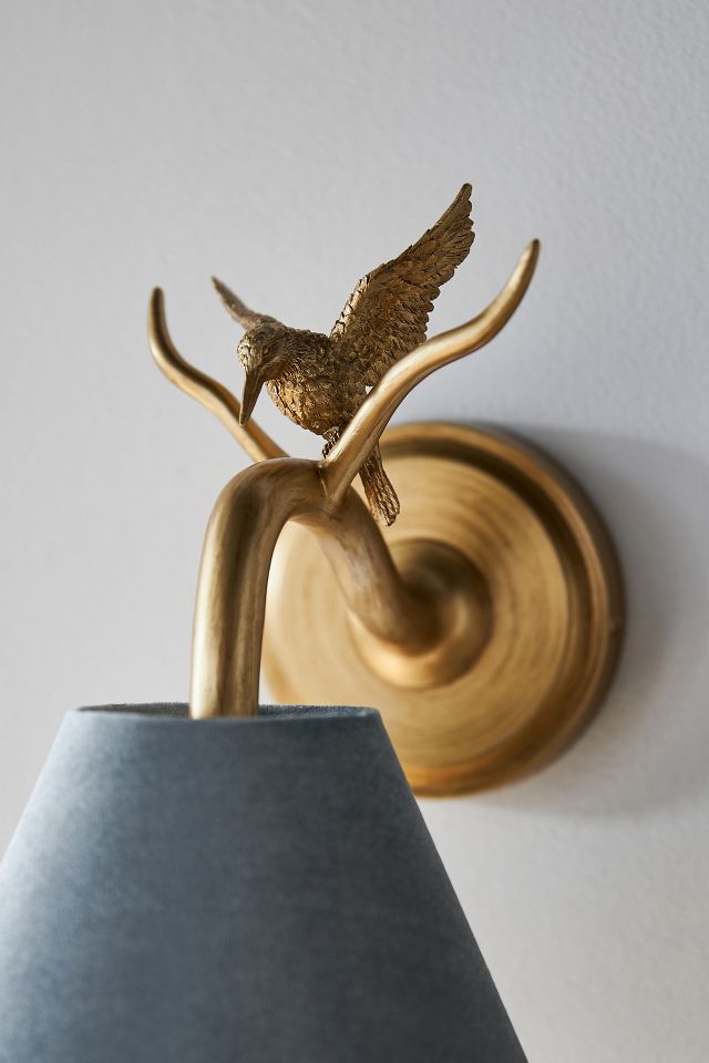 Hummingbird Sconce - Elegant Wall Lighting Decor