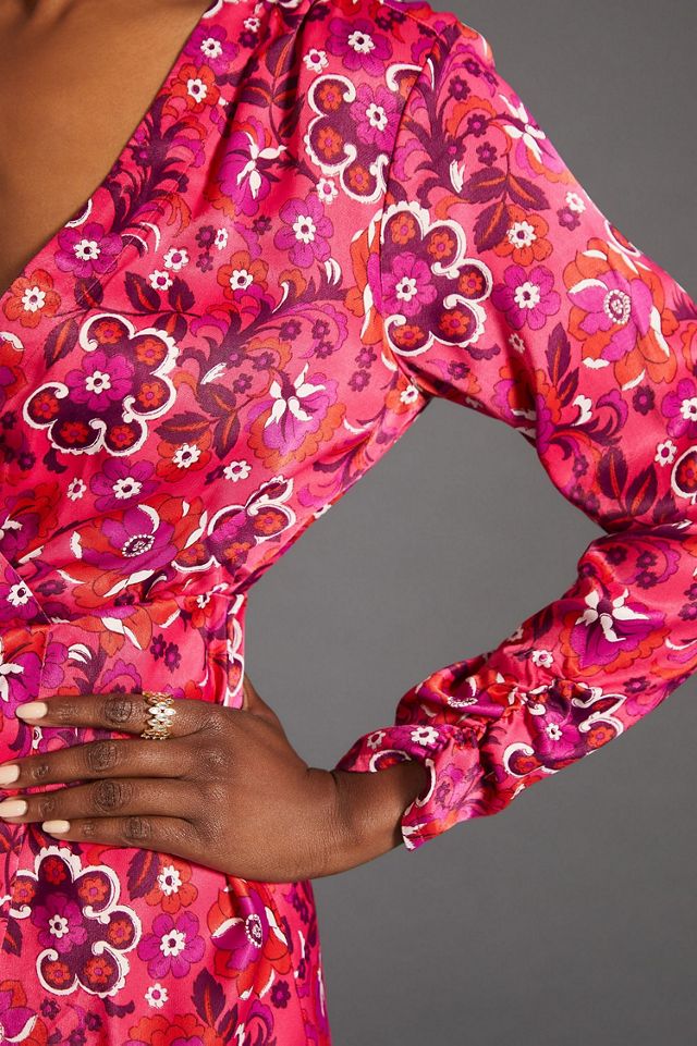 Maeve Wrap Mini Dress #2