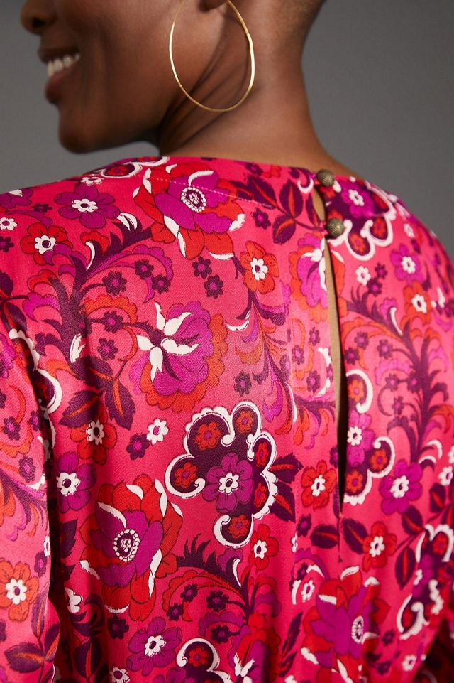 Maeve Wrap Mini Dress #3