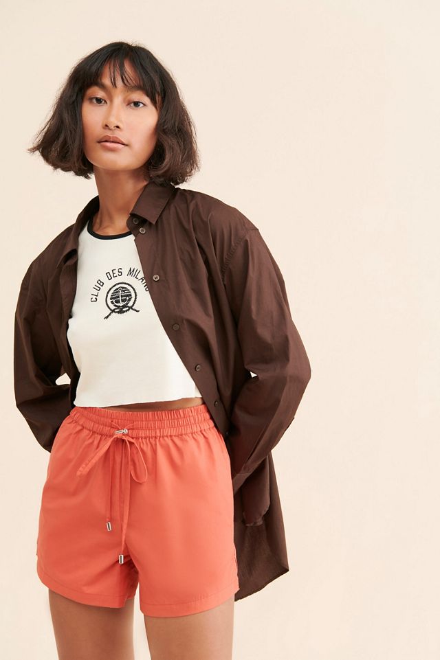 Rationalle Riba Poplin Drawstring Shorts #1