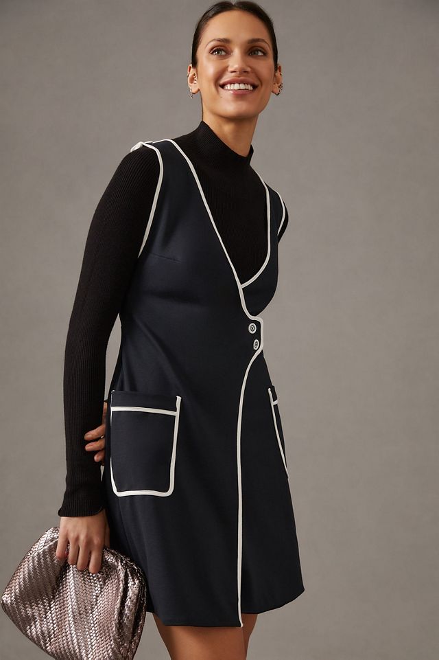 Pinafore 2024 wrap dress