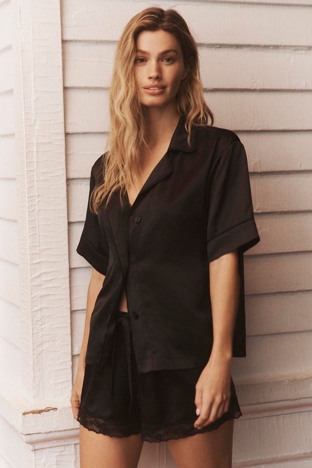Flora Nikrooz Selena Satin Short Pajama Set #2