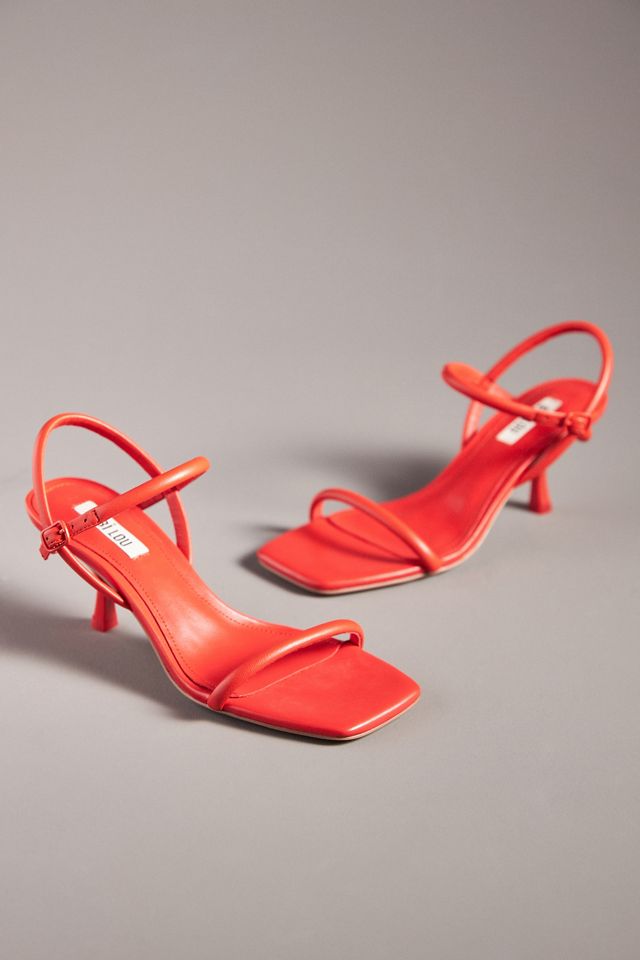 Bibi Lou Simple Strappy Kitten Heels Anthropologie