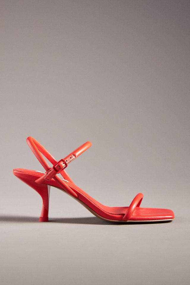 Zara red kitten clearance heels