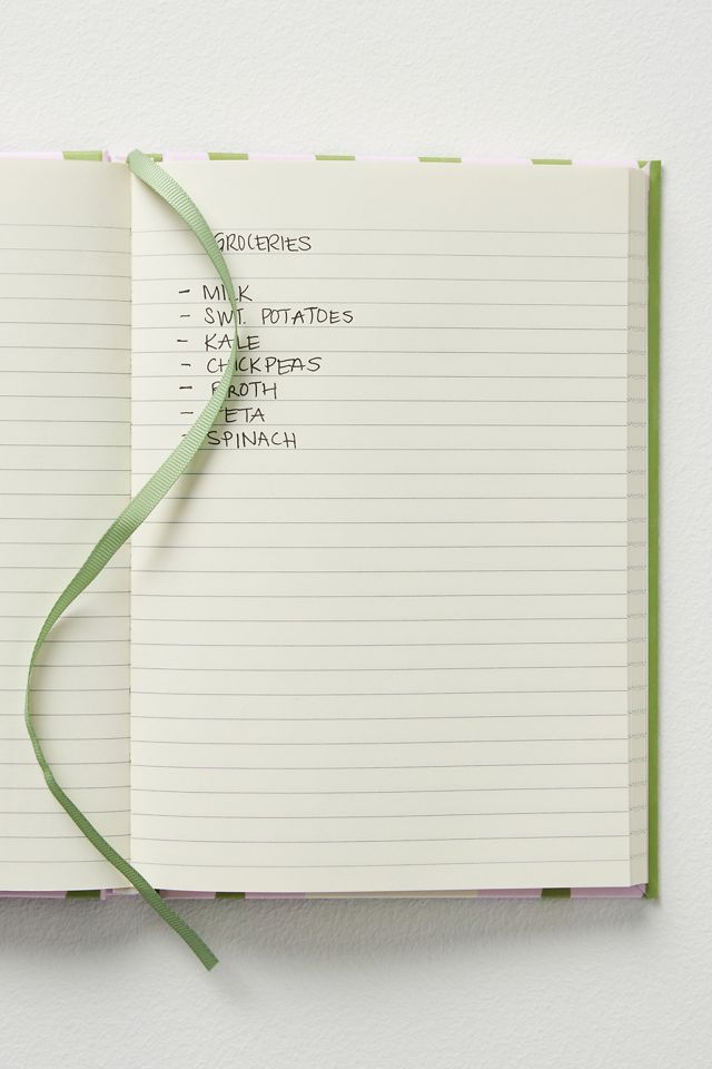 Papier x Anthropologie Wellenstreifen Notizbuch #2