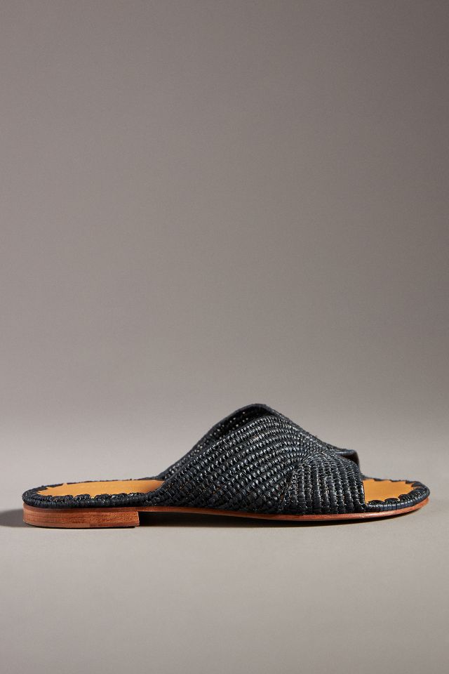 Carrie Forbes Salon Woven Slide Sandals Anthropologie